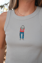 Load image into Gallery viewer, Utah Utes Frog Tank - Gray
