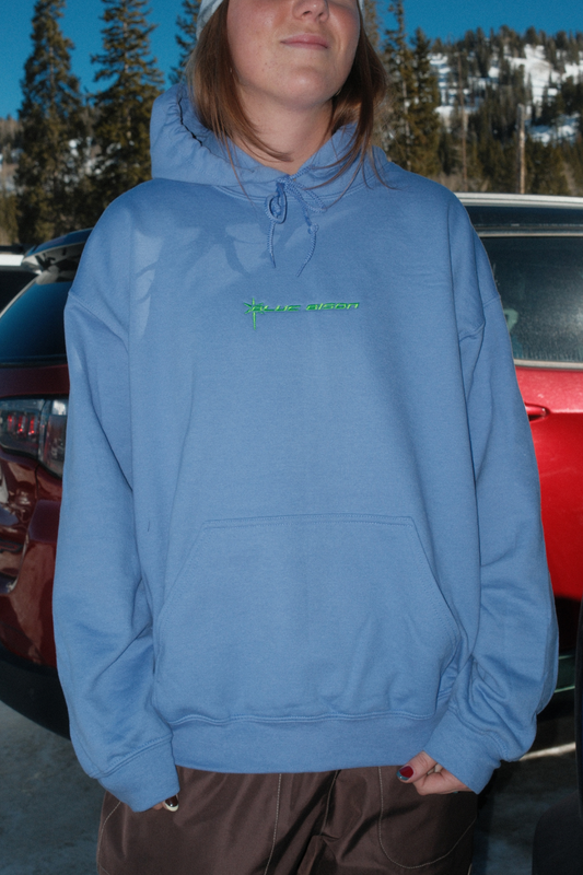 Blazin' Bison Hoodie in Purple