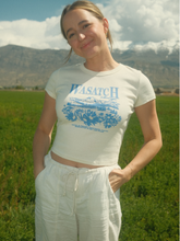 Load image into Gallery viewer, Wasatch Range Baby Tee - Cream
