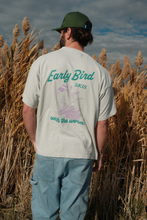 Load image into Gallery viewer, Early Bird Tee - Green Text
