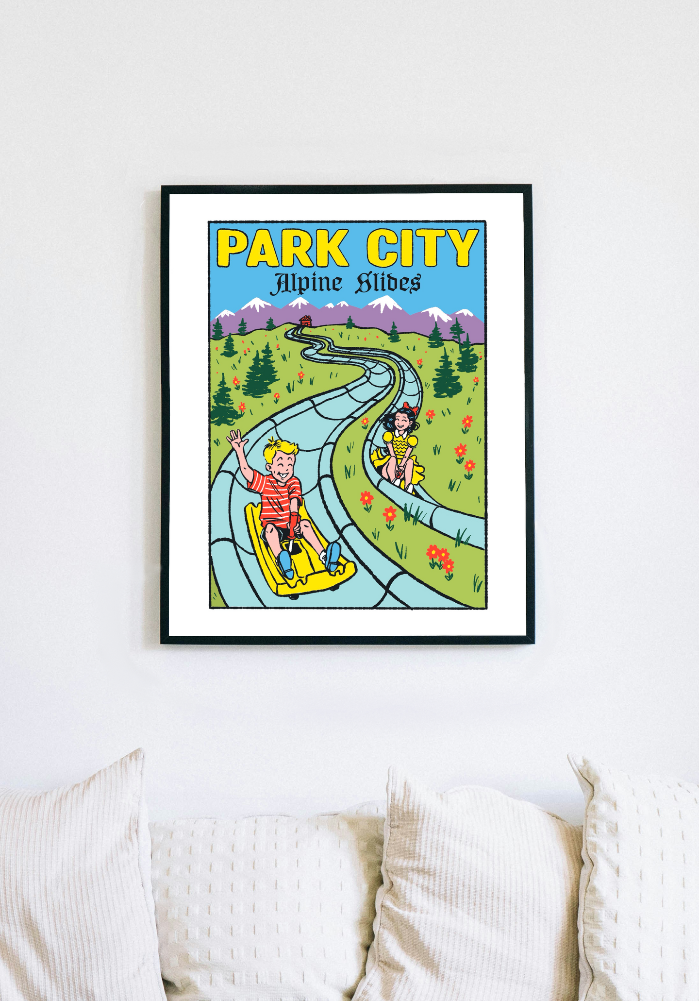 Park City Slides Print