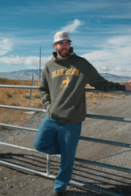 Load image into Gallery viewer, Blue Bison Badge Hat - Cream
