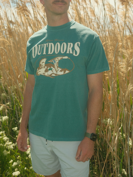 Outdoor Duck Tee - Teal