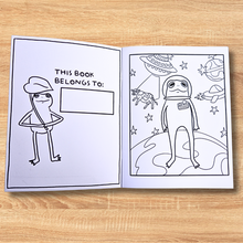 Load image into Gallery viewer, Frogs Doin&#39; Stuff Coloring Book - Volume 1
