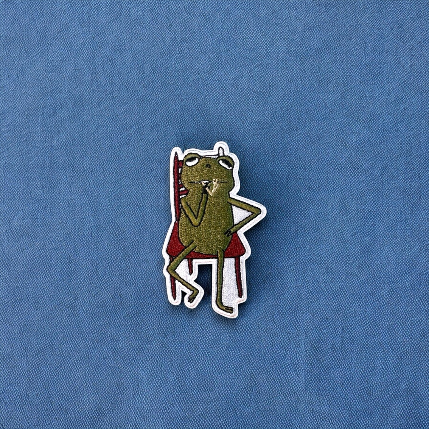 Smoke Break Frog Patch