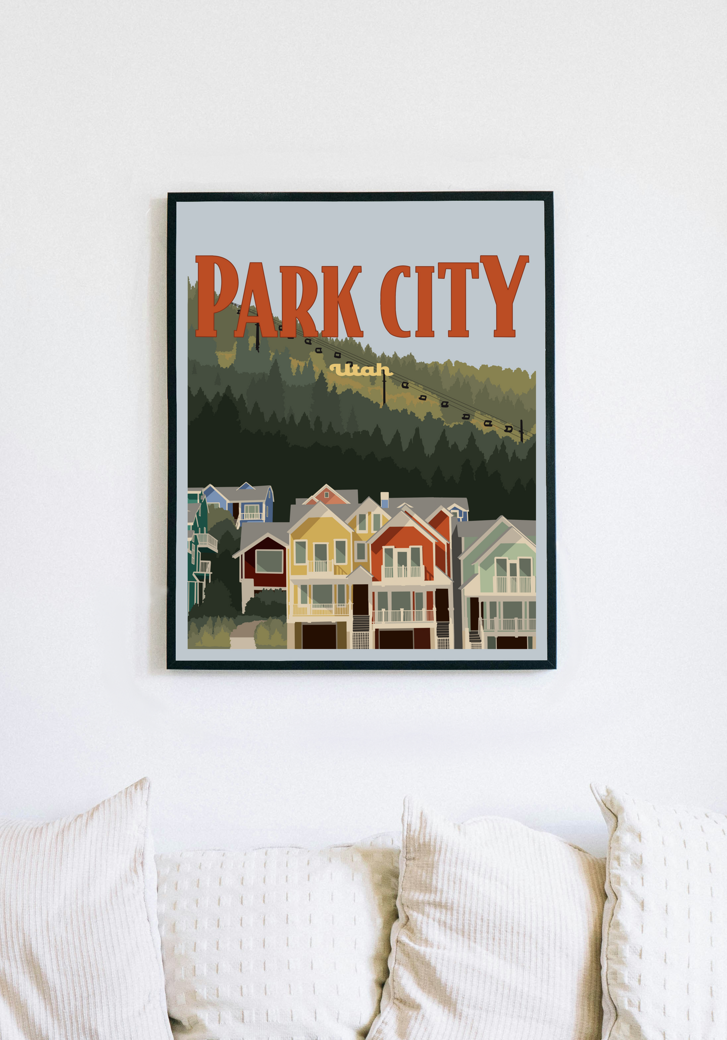 Park City Downtown, Utah Poster Print
