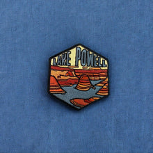 Load image into Gallery viewer, Lake Powell, Utah/Arizona- Embroidered Hexagon Patch
