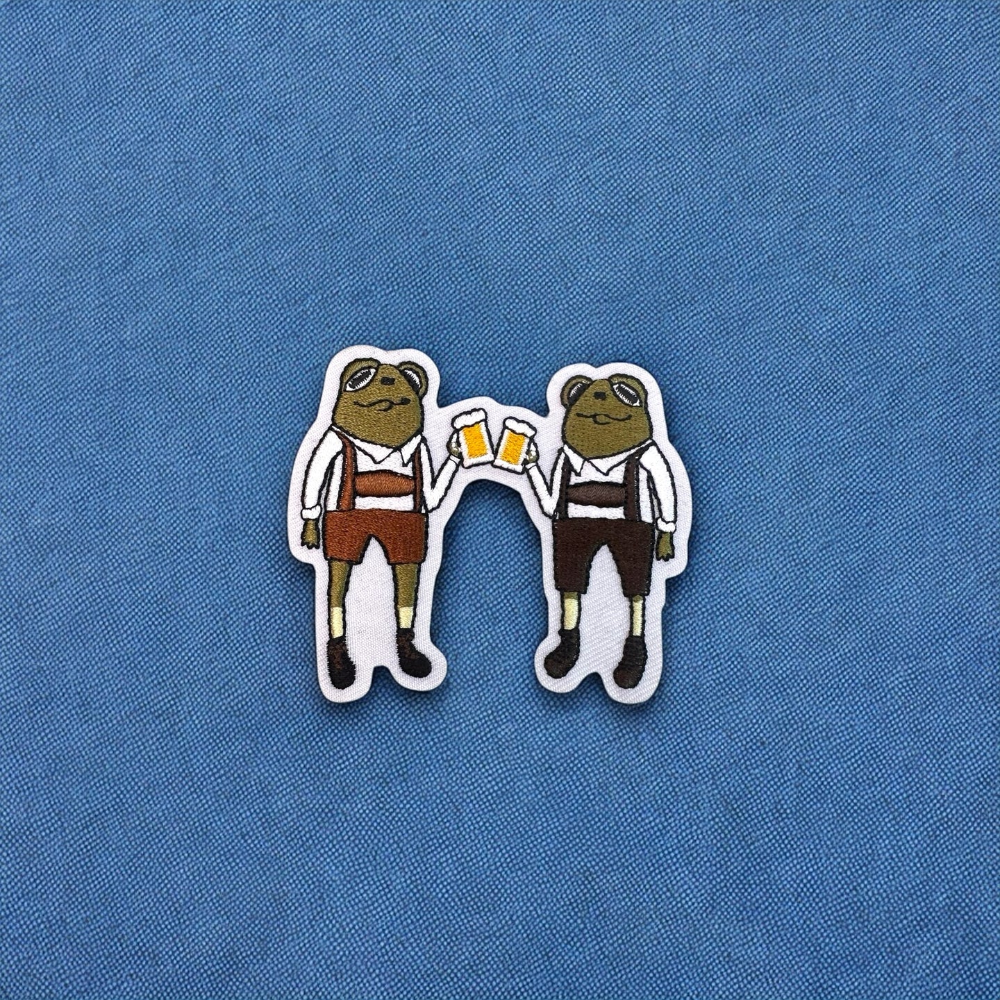 Oktoberfest Frogs Patch