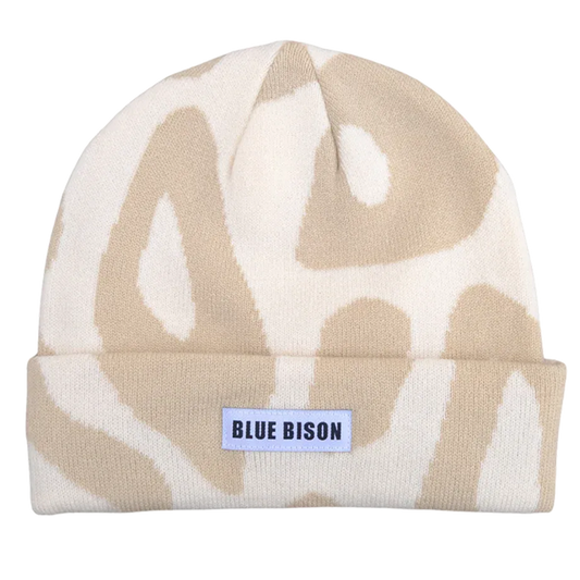 Lava Lamp Beanie in White Out
