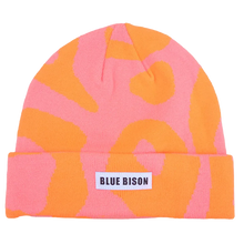 Load image into Gallery viewer, Lava Lamp Beanie in Peach Rings
