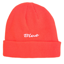Load image into Gallery viewer, "Blue" Cuff Beanie in Red

