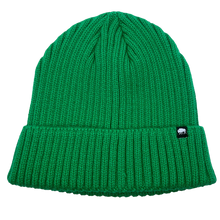 Load image into Gallery viewer, Ribbed Knit Beanie in Green
