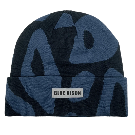 Lava Lamp Beanie in Midnight