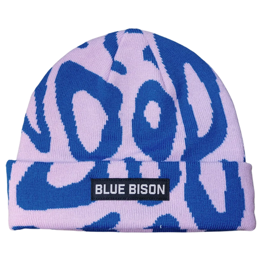 Lava Lamp Beanie in Lilac