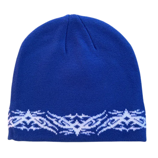 Blue Flurry Beanie