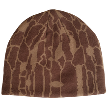 Load image into Gallery viewer, Tree Bark Skull Cap - Brown

