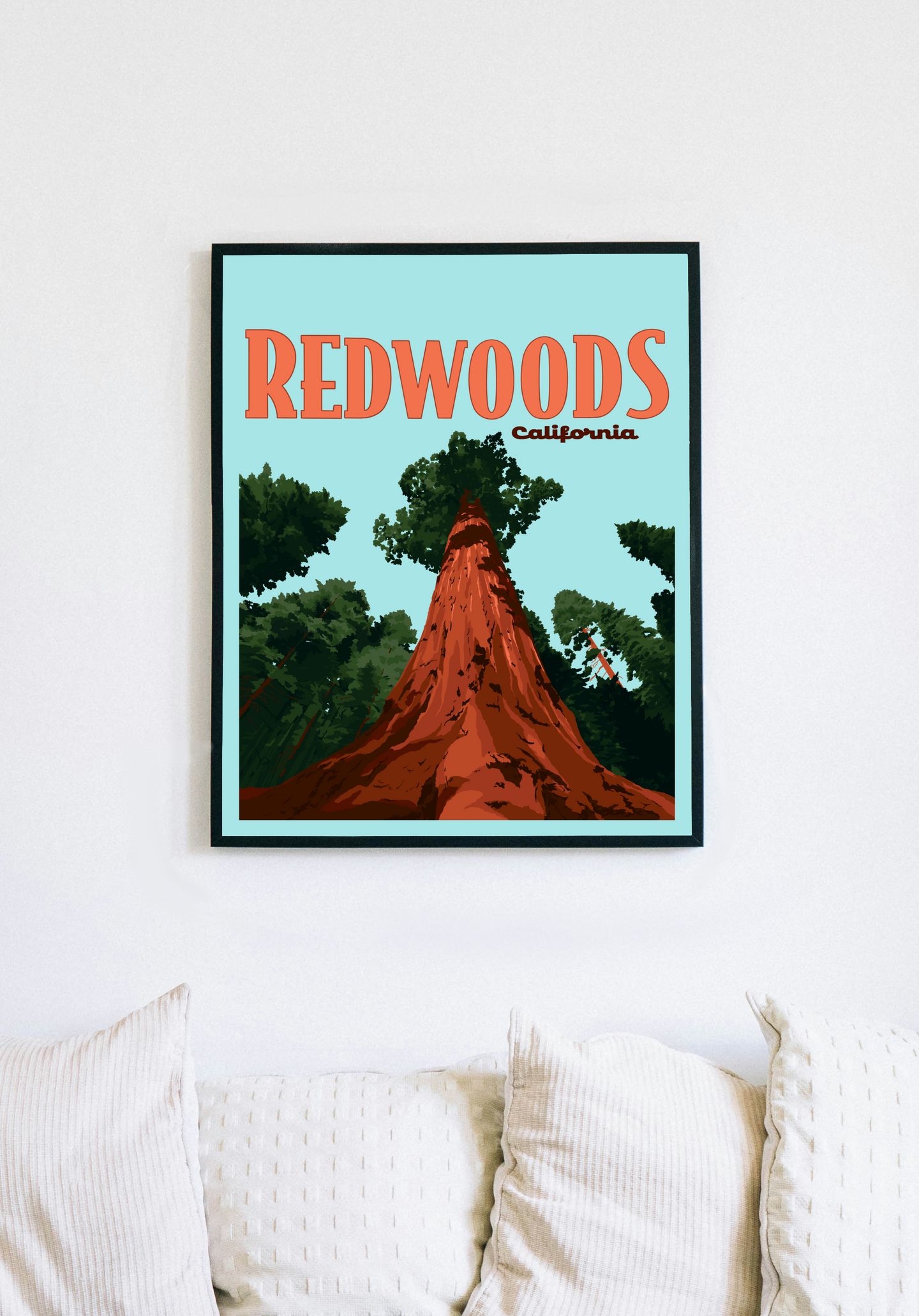 Redwoods Print