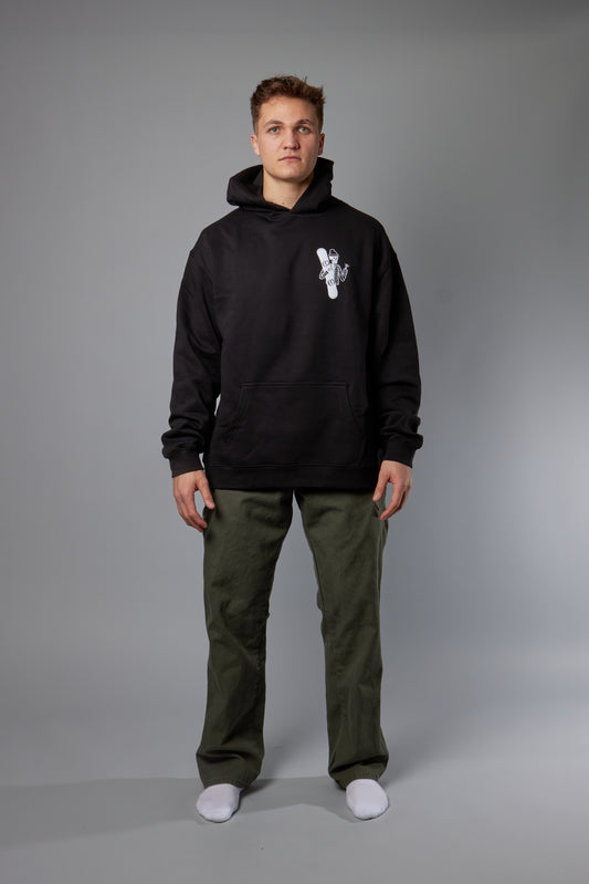 Board Club Hoodie in Black