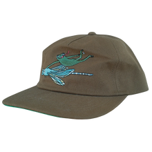 Load image into Gallery viewer, Frog Ridin' A Dragonfly Hat - Green
