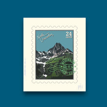 Load image into Gallery viewer, North Cascades Washington Stamp Stickero
