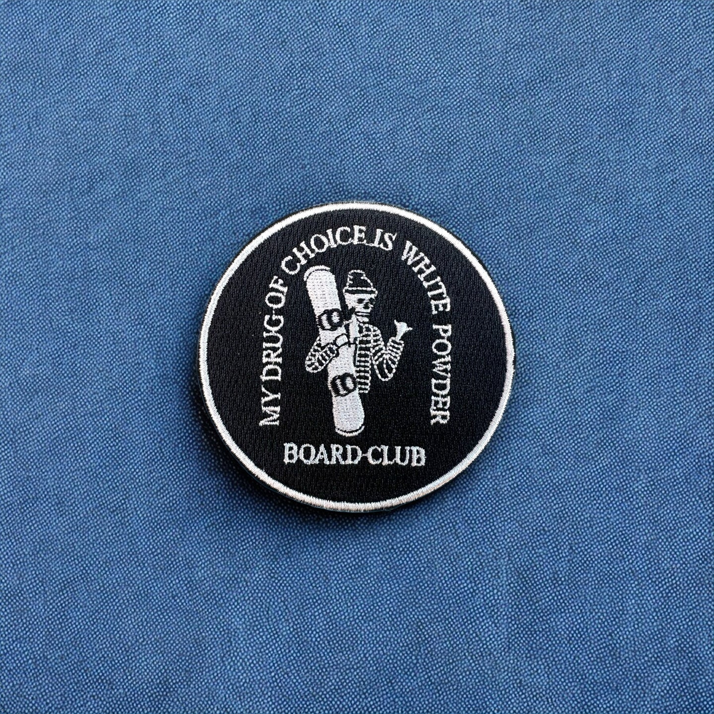Board Club, Embroidered Patch