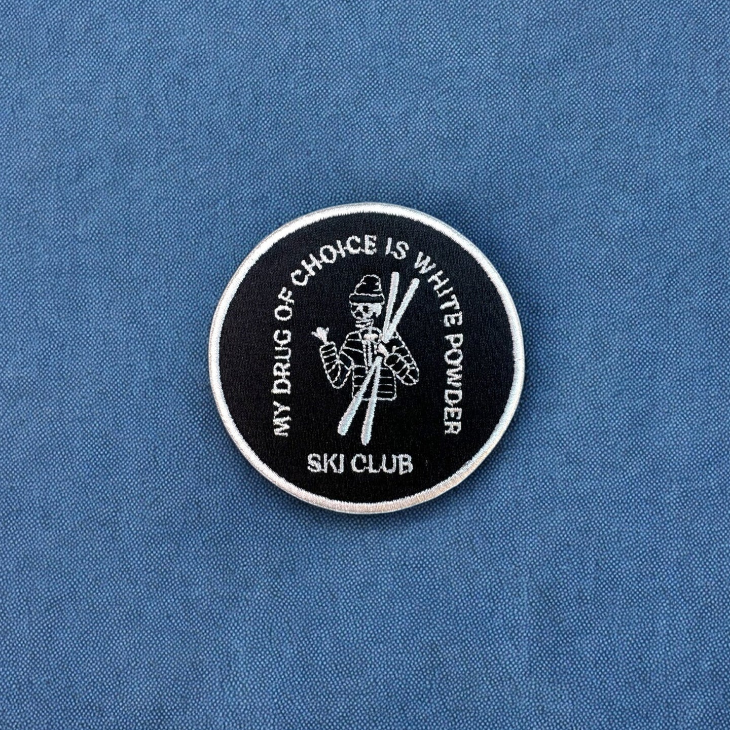Ski Club, Embroidered Patch