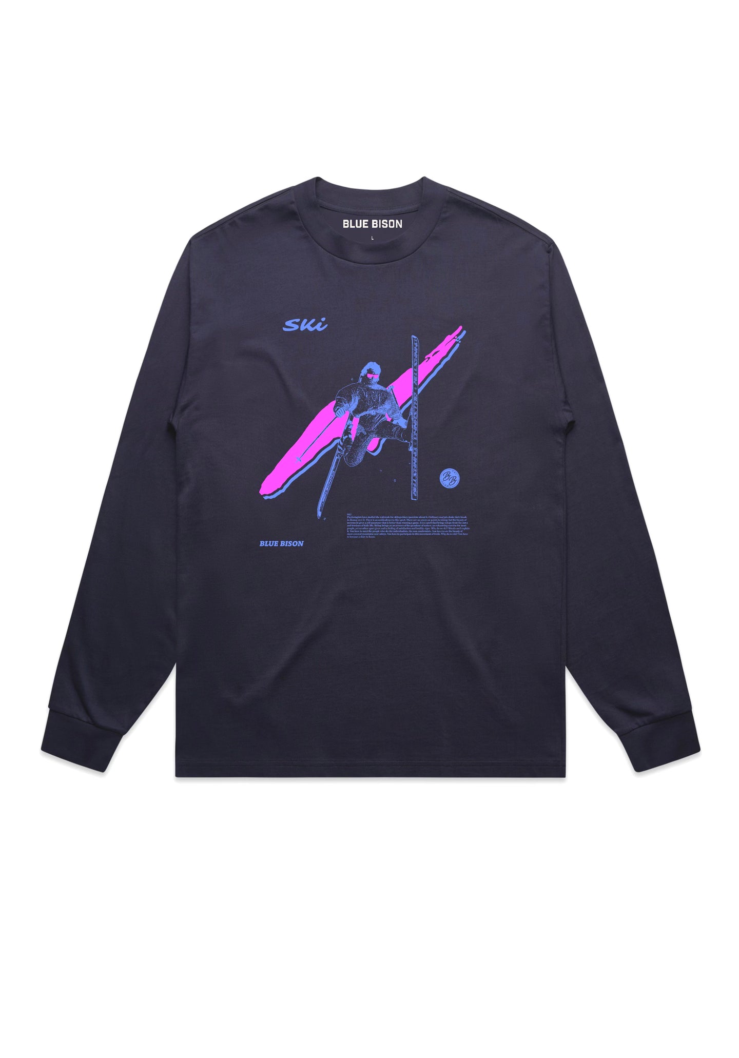 AcroSki Navy Long Sleeve
