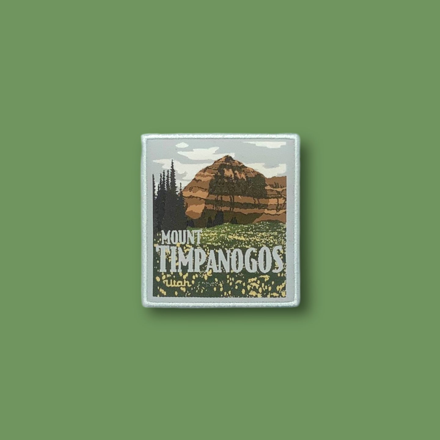 Mount Timpanogos Poster Patch
