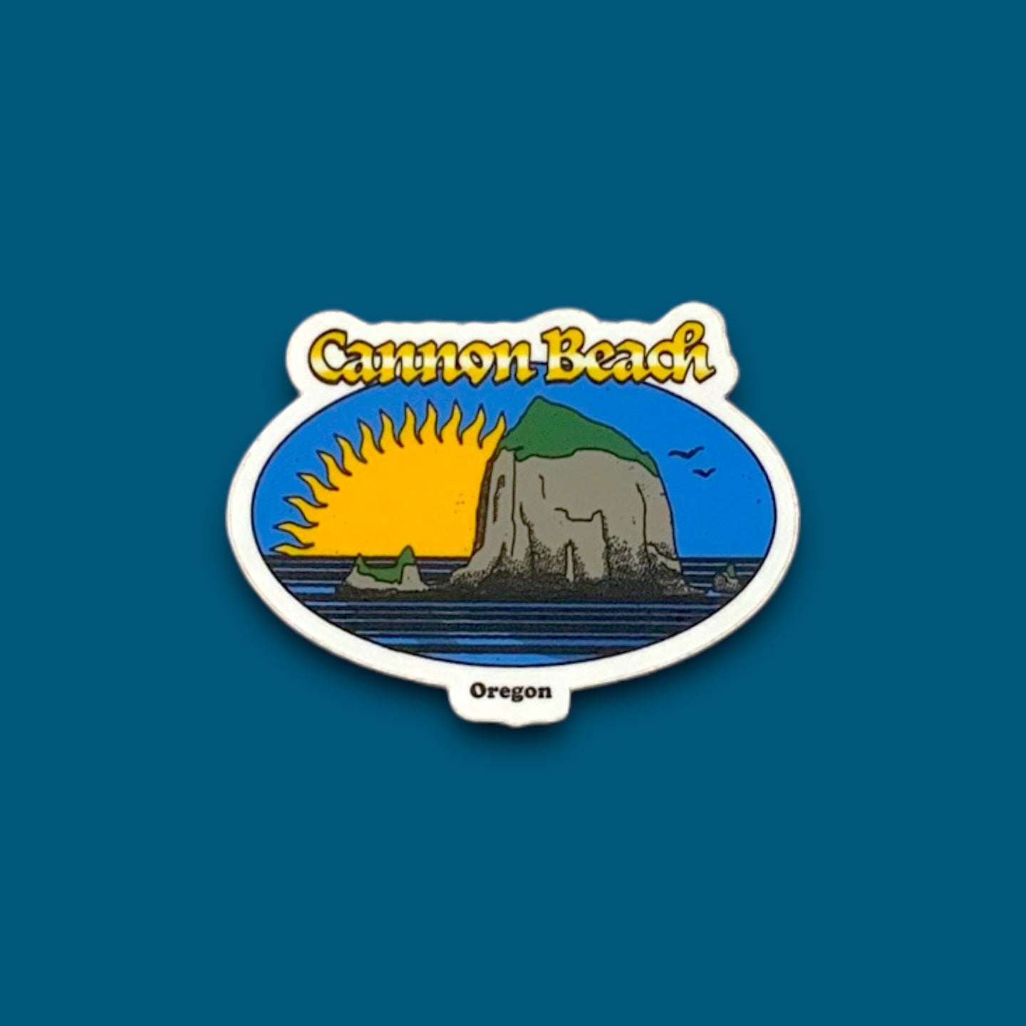 Cannon Beach Oregon Sticker