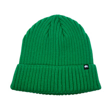 Load image into Gallery viewer, Ribbed Knit Beanie, Green
