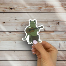 Load image into Gallery viewer, Bluegrass Frog Sticker (K19)
