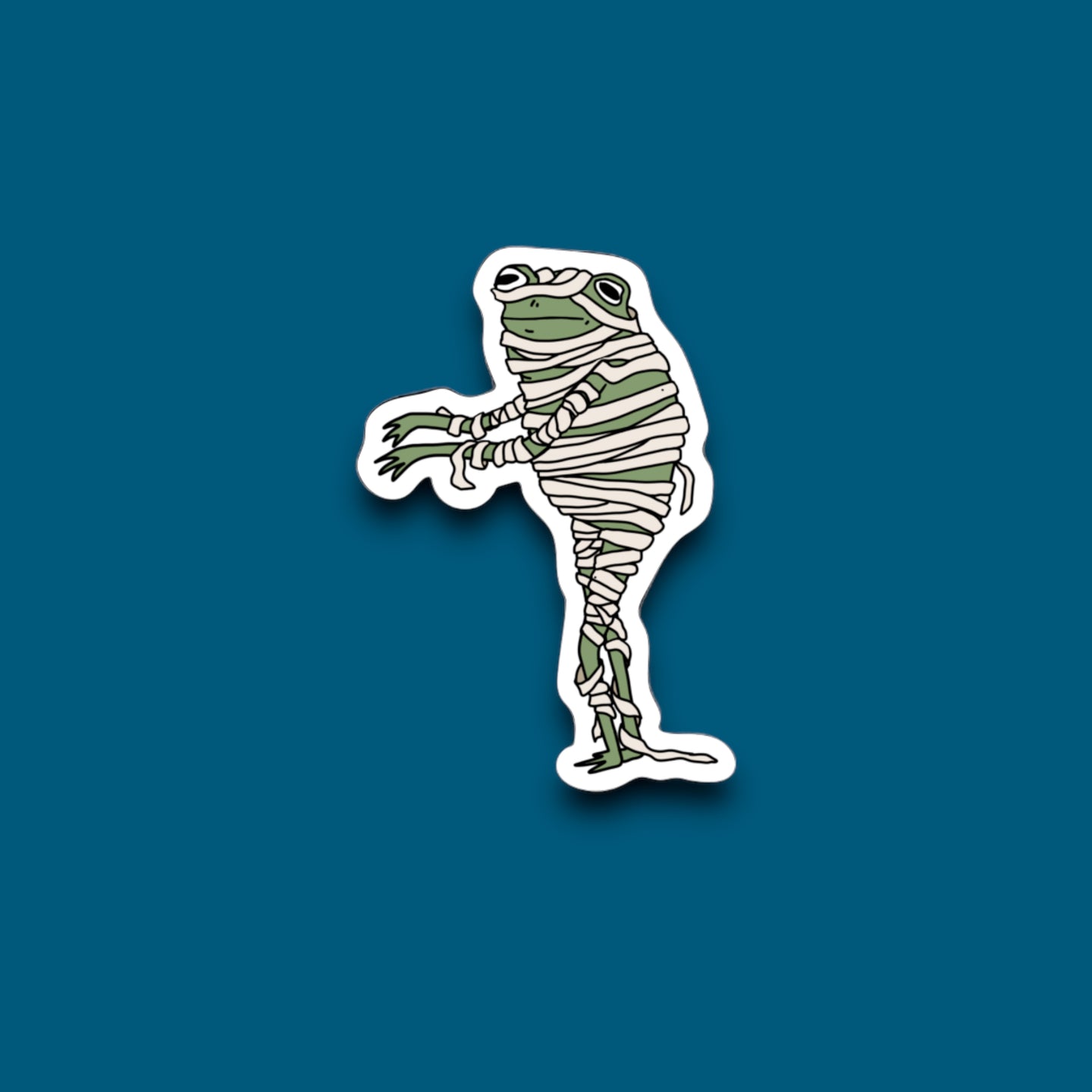 Mummy Frog Sticker (Q14)