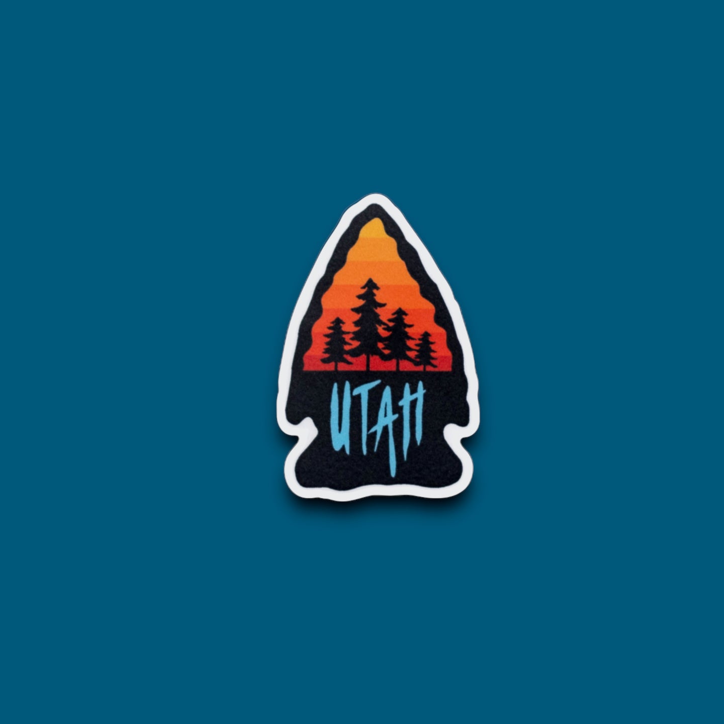 Utah Arrowhead Sticker (H9)