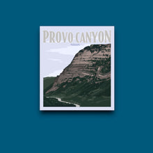 Load image into Gallery viewer, Provo Canyon, Utah- Poster Sticker
