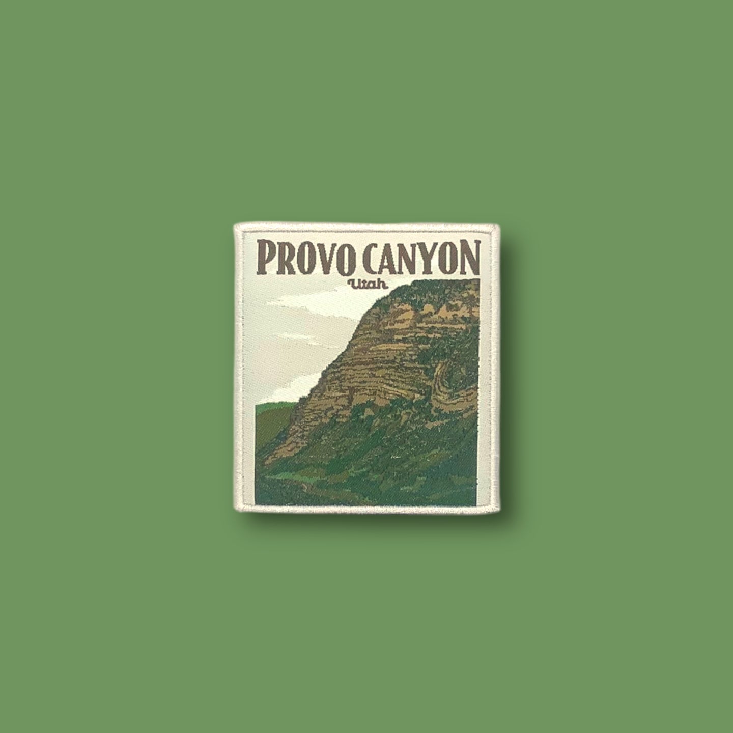 Provo Canyon Poster Patch