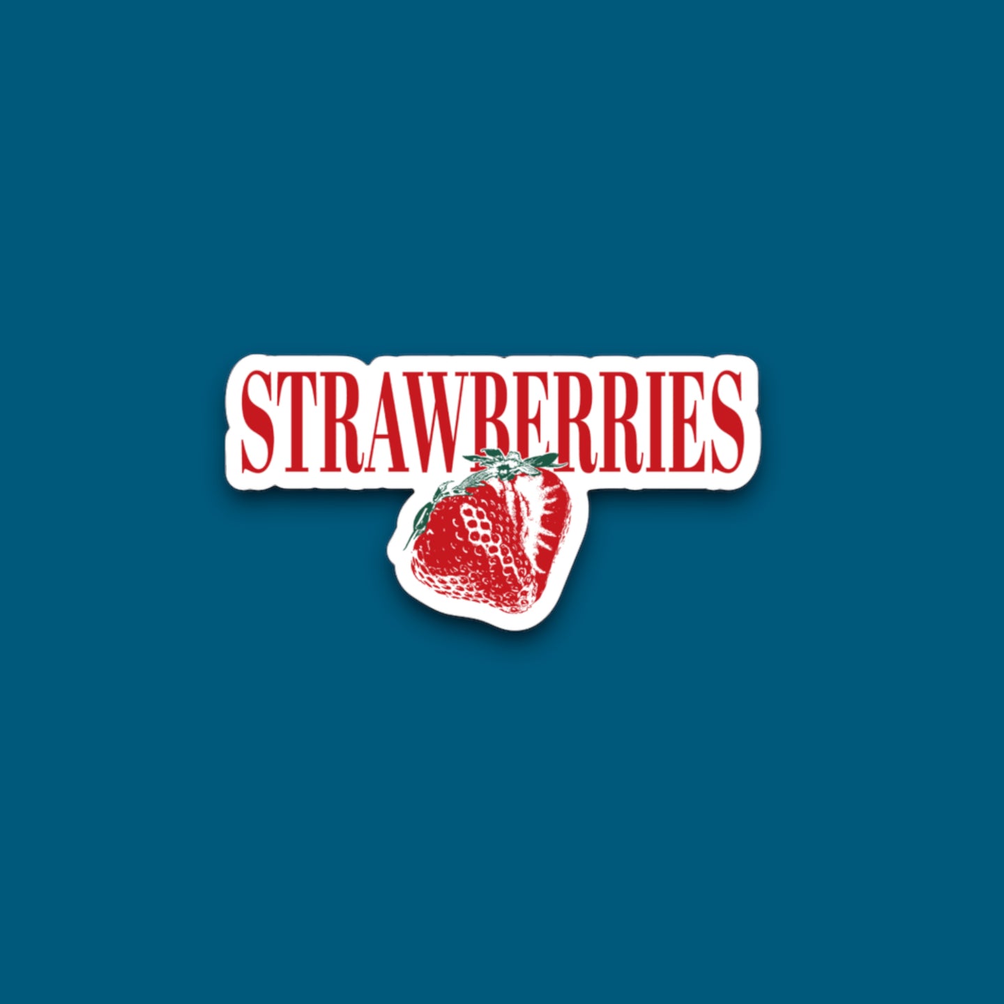 Strawberries Sticker