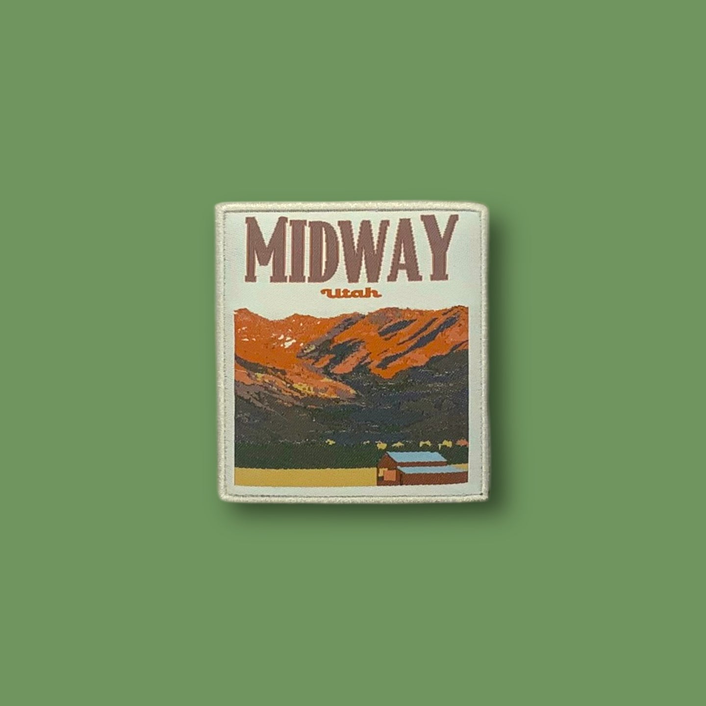 Midway Utah Poster Patch