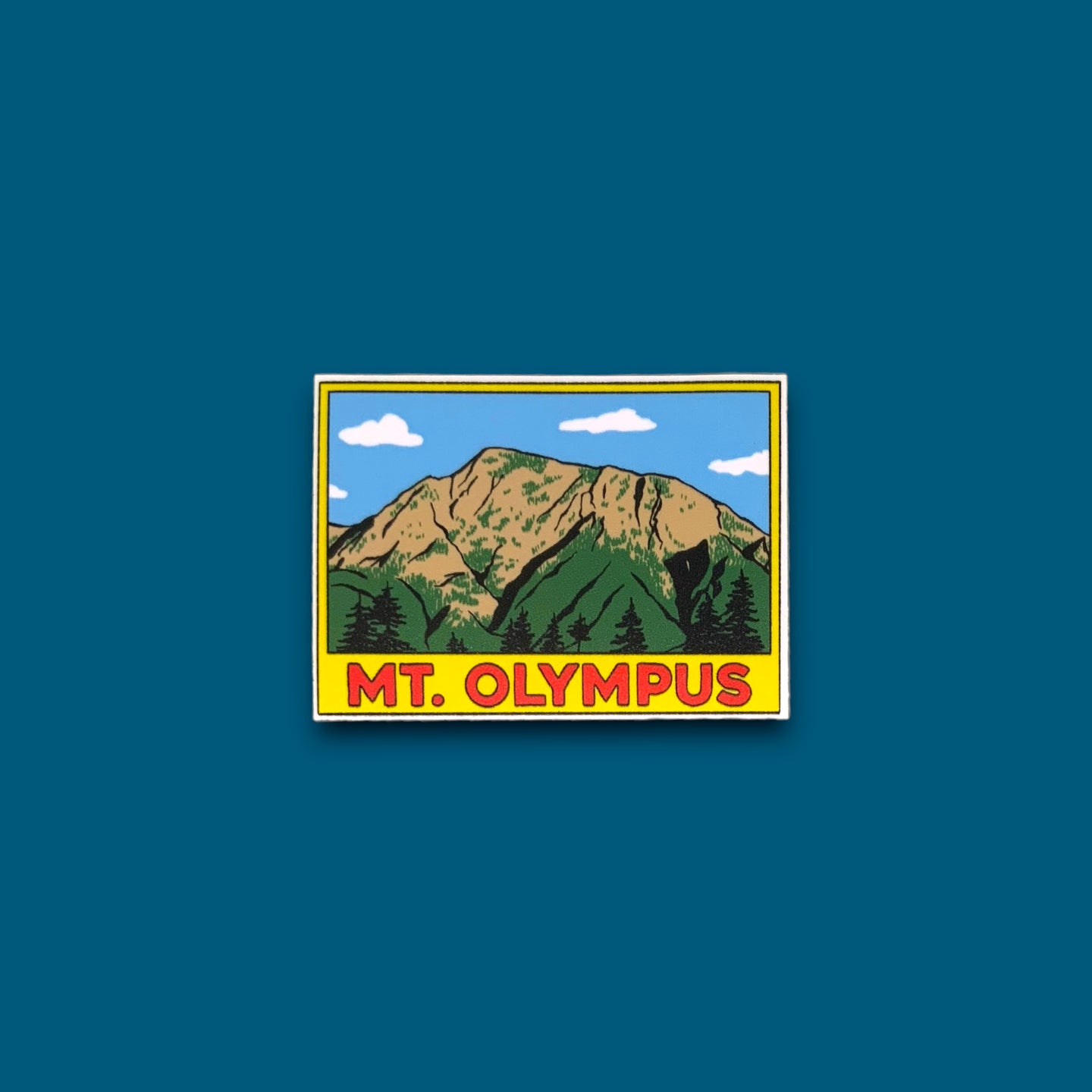 Mt. Olympus Utah Sticker