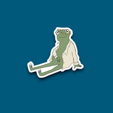 Load image into Gallery viewer, Tripping Frog Sticker (N12)

