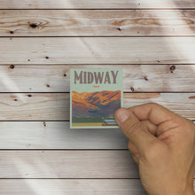 Load image into Gallery viewer, Midway, Utah- Poster Sticker
