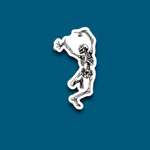 Load image into Gallery viewer, Dancing Skeleton Sticker (F14)
