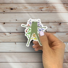 Load image into Gallery viewer, Existential Frog Sticker (N18)
