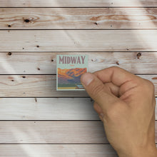 Load image into Gallery viewer, Midway, Utah- Poster Sticker
