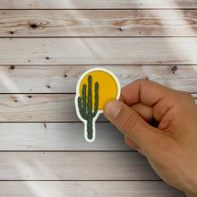 Load image into Gallery viewer, Desert Cactus Sun Sticker (F19)

