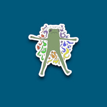 Load image into Gallery viewer, Existential Frog Sticker (N18)
