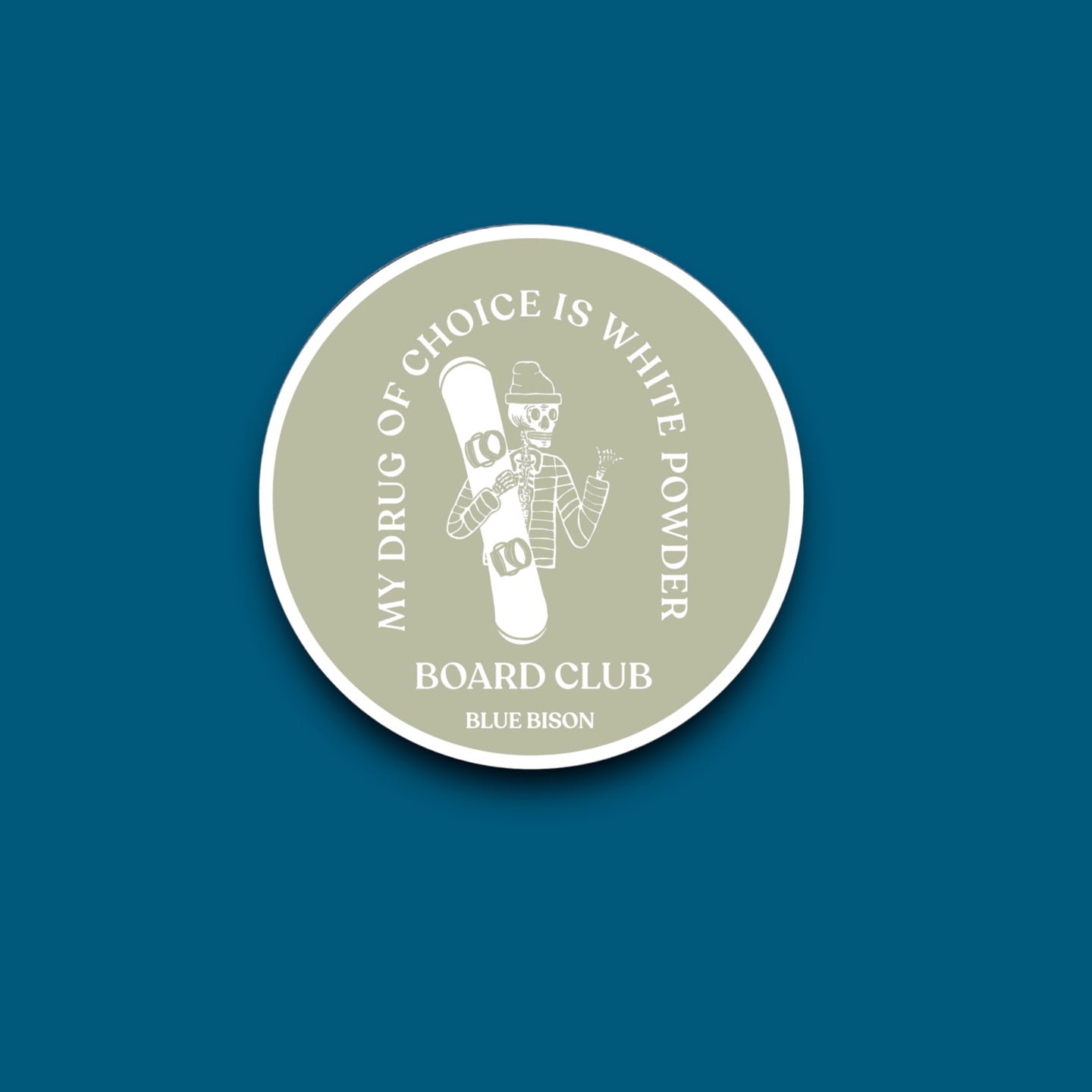 Board Club Sage Sticker (A8)