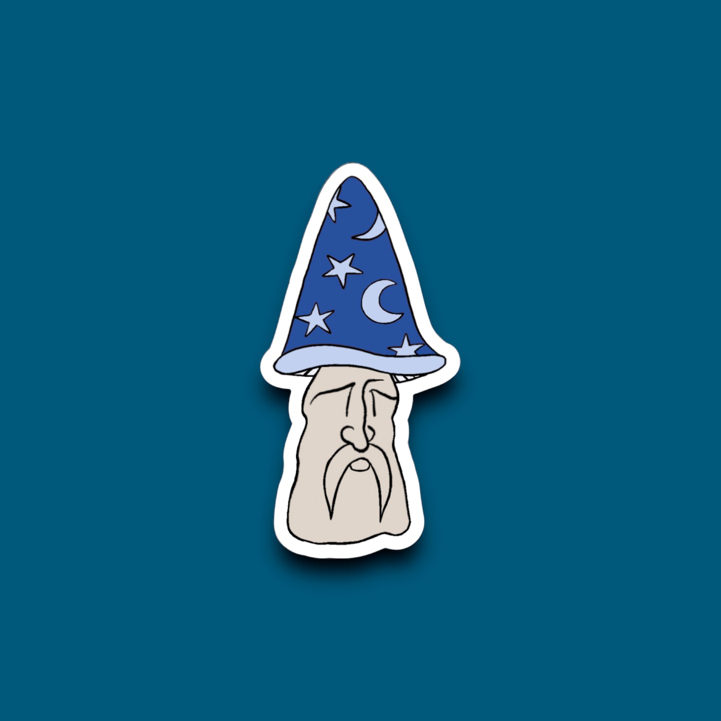 Wizard Mushroom Sticker (N2)