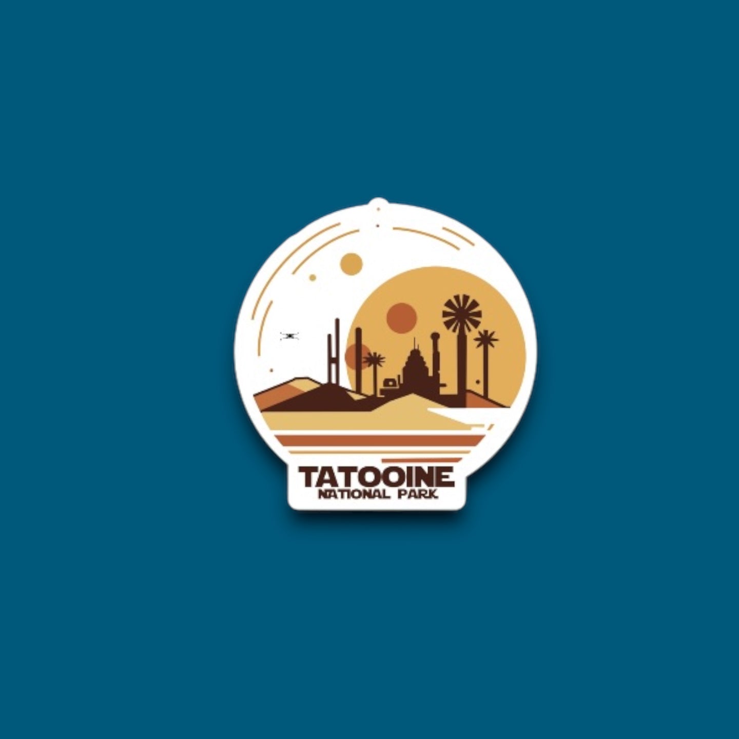 Tatooine National Park Sticker 1