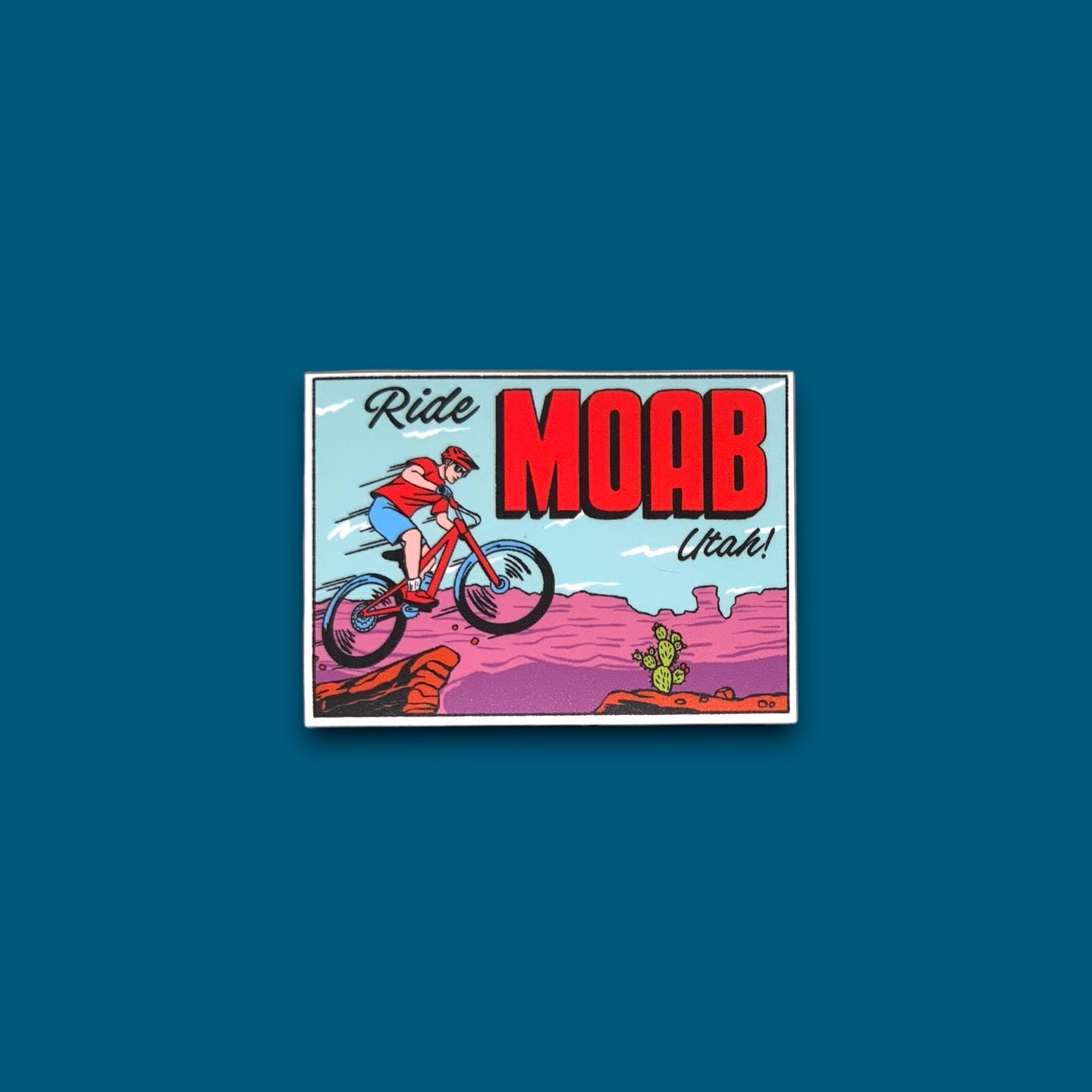 Ride Moab Utah Sticker