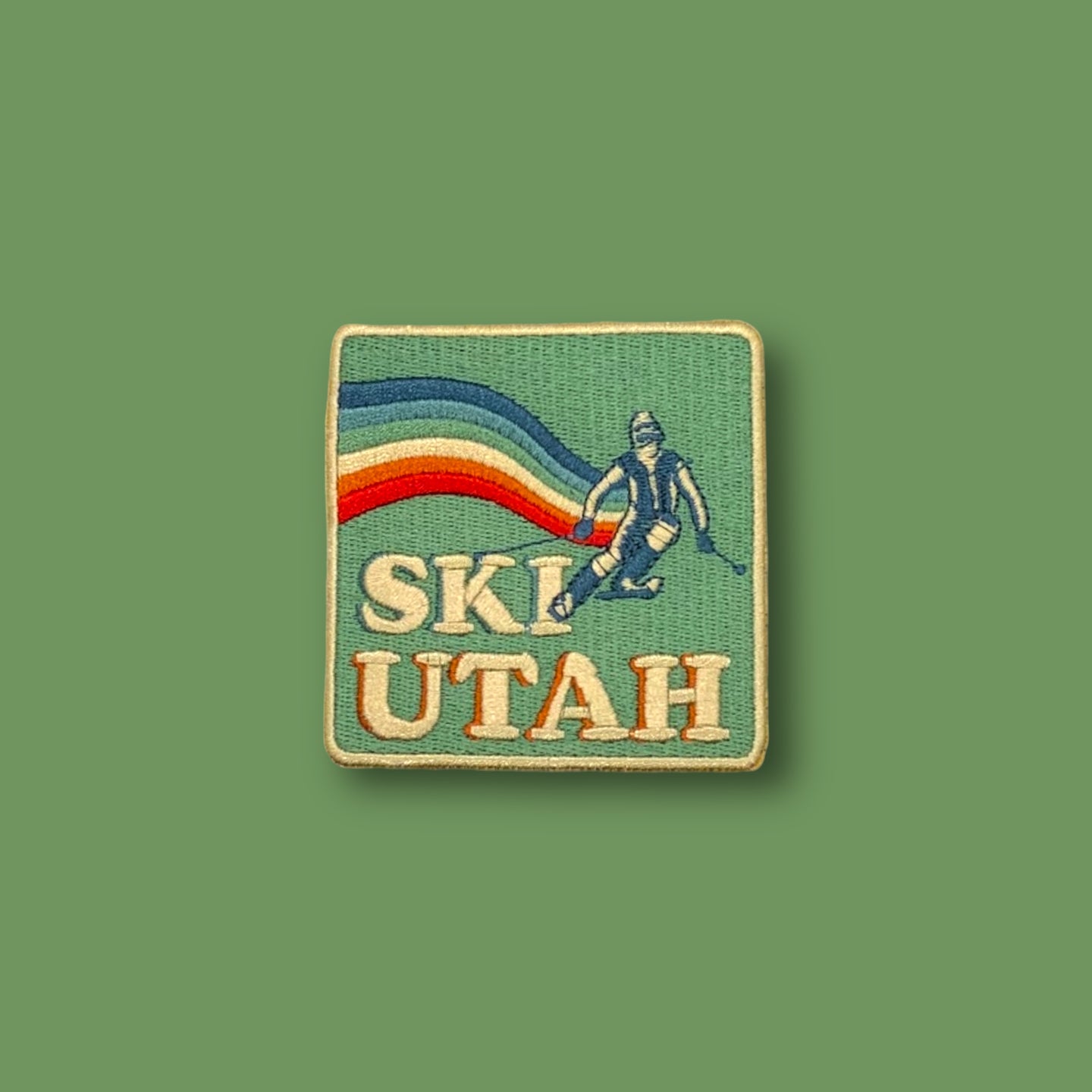 Ski Utah Retro Patch
